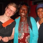 Paula Nightingale, Yaba Badoe and Magaret Busby